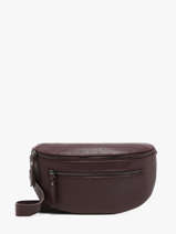 Leather Caviar Belt Bag Milano Red caviar CA23111