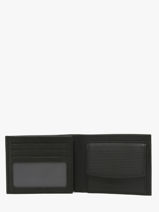 Leather Michelin Wallet Yves renard Black michelin 1707-vue-porte