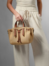 Sac Bandouli�re Brumby Estival Cuir Etrier Marron brumby estival EBRS150S-vue-porte