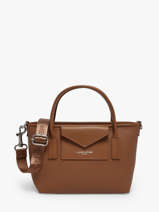 Sac Bandouli�re Maya Double Kba Lancaster Marron maya double kba 101