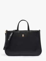 Satchel Th Glam Tommy hilfiger Black th glam AW18145
