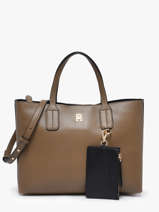 Shoulder Bag Th Icon Tommy hilfiger Brown th icon AW18233