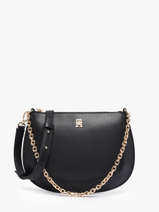 Sac Bandouli�re Th Glam Polyester Tommy hilfiger Noir th glam AW18143