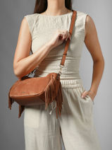 Sac Bandouli�re Country Etrier Beige country ECOU203M-vue-porte