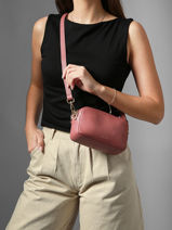 Sac Bandouli�re Tradition Cuir Etrier Rose tradition ETRA141S-vue-porte