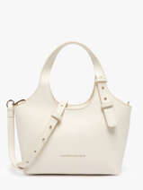 Sac Port� Main Th Logo Polyester Tommy hilfiger Blanc th logo AW18281