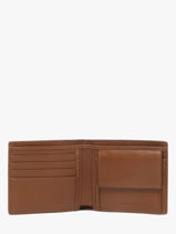 Wallet Corporate Leather Tommy hilfiger Brown corporate AM13970-vue-porte
