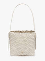 Sac Port� �paule Th Braided Polyester Tommy hilfiger Beige th braided AW18160
