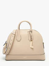 Handbag Belleville Leather Lancel Beige belleville A13736