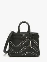 Sac Port� Main Faubourg Lancel Noir faubourg A14025