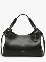Shoulder Bag Swann Leather Lancel Black swann A13990