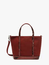Sac Bandouli�re Baby Cabas Paillettes Vanessa bruno Rouge cabas 1V40410