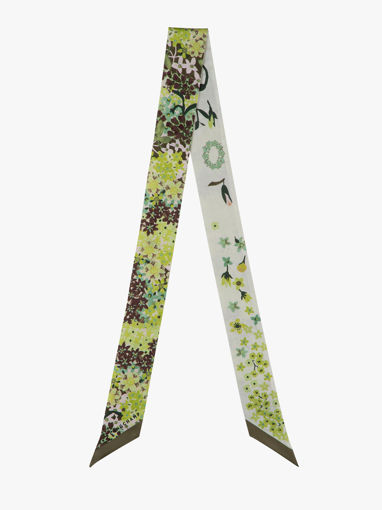 Longchamp Soie gots Scarves Green