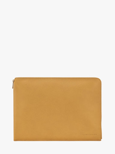 Longchamp Le foulonn� Etui passeport Marron