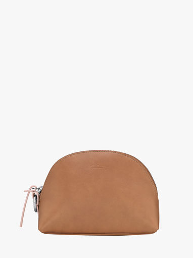 Longchamp Longchamp pocket bicolore Clutches Brown