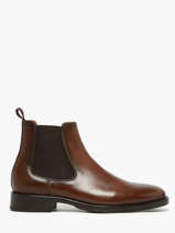 Chelsea Boots In Leather Kost Brown men B