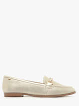 Moccasins In Leather Tamaris Gold women 44