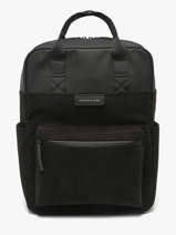1 Compartment Backpack With 15" Laptop Sleeve Bergen Pro Cord Kapten and son Black cord BERGENPC