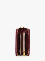 Wallet Camille Laurent david Violet ld wallets 1-vue-porte