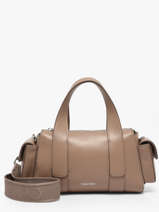 Sac Port� Main Signature Logo Strap Polyurethane Calvin klein jeans Beige signature logo strap 4F3291G