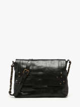 Shoulder Bag Felizia Leather Pieces Black felizia 17116819