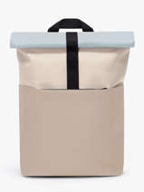 A4 Size Backpack With 16" Laptop Sleeve Ucon acrobatics Beige backpack I