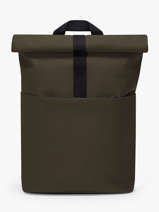 A4 Size Backpack With 16" Laptop Sleeve Ucon acrobatics Green backpack I
