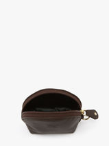 Leather Caviar Coin Purse Crinkles Brown caviar 14026-vue-porte