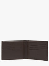 Wallet Leather Crinkles Brown caviar 14074-vue-porte