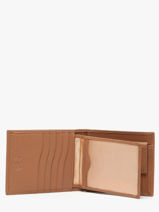 Wallet Leather Crinkles Brown caviar 14023-vue-porte