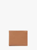 Wallet Leather Crinkles Brown caviar 14023