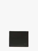 Wallet Caviar Leather Crinkles Black caviar 14023