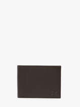 Portefeuille Cuir Crinkles Marron caviar 14082