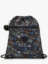 1 Compartment Gym Bag Kipling Black back to school / pbg PBGI5637