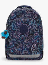 2-compartment Backpack Kipling Blue back to school / pbg PBGI7090