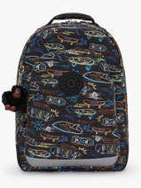 2-compartment Backpack Kipling Black back to school / pbg PBGI7090