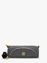 2-compartment Pouch Kipling Gray back to school / pbg PBG09406