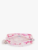 2-compartment Pouch Kipling Pink back to school / pbg PBGI3330-vue-porte