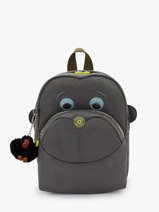 Mini Backpack Faster Kipling Gray back to school / pbg PBG00253