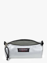 Trousse Benchmark Eastpak Argent authentic K372-vue-porte