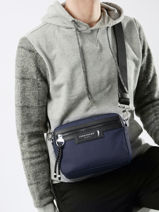 Longchamp Le pliage energy Sacs port� travers Bleu-vue-porte