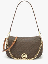 Sac Port� �paule Nolita Cuir Michael kors Marron nolita R6GY5S2B