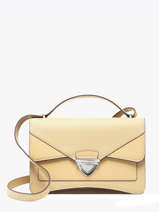 Leather Madame George Caviar Crossbody Bag Paul marius Beige caviar MGEORCAV