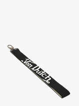 Porte Clefs Von dutch Noir accessoires KEYRING2-vue-porte
