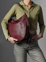 Shoulder Bag Wt Tresse Miniprix Violet wt tresse 27612-vue-porte