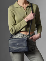 Crossbody Bag Wt Grained Miniprix Blue wt grained H6990-vue-porte