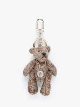 Keychain Guess Brown keyring 7549P610