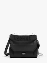 Sac � Main S Ninon Cuir Lancel Noir ninon A09221