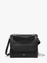 Top Handle M Ninon Leather Lancel Black ninon A09222