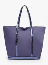 Large Zipped Shoulder Bag Le Cabas Sequins Vanessa bruno Violet cabas 1V40409